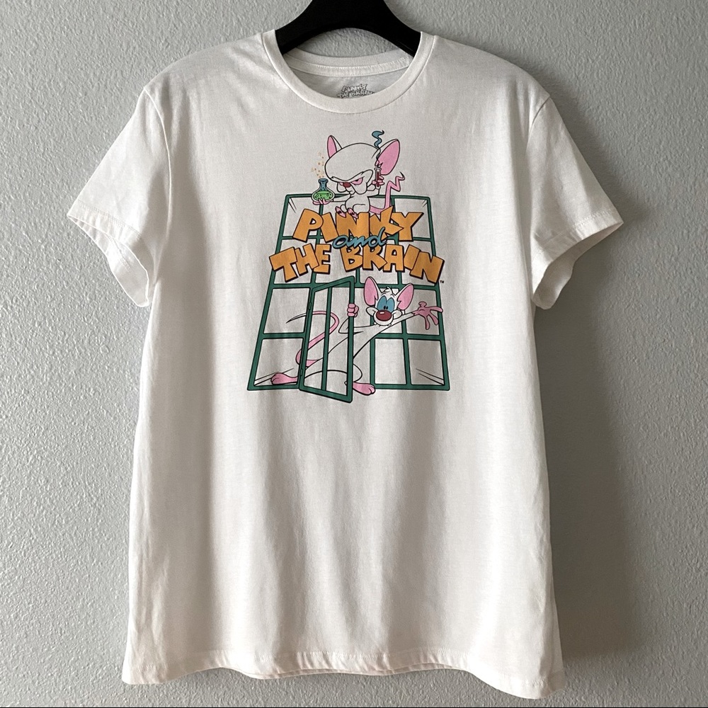 VINTAGE PINKY AND THE BRAIN tee size M